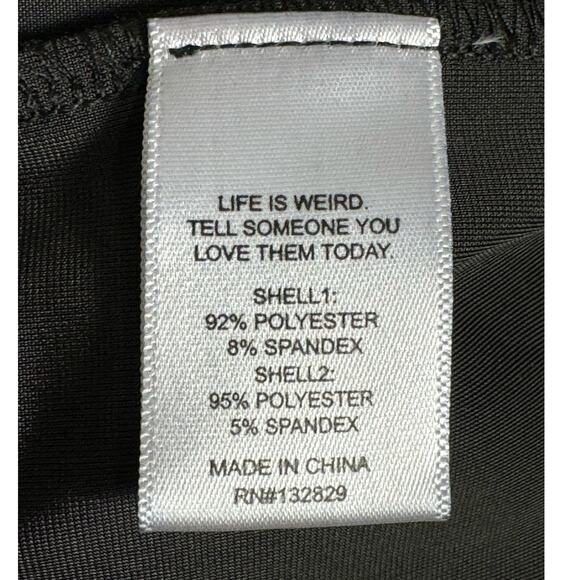 NWT LPA Kaia Black and Nude Mini Velvet and Taffeta Cocktail Dress Size S - Picture 6 of 13